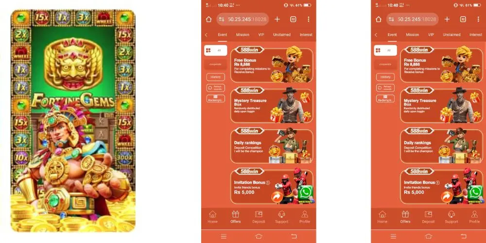 588 Win Game download works similarly but offers higher incentives for bringing.