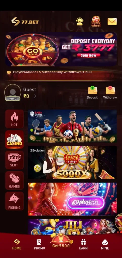77bet game apk