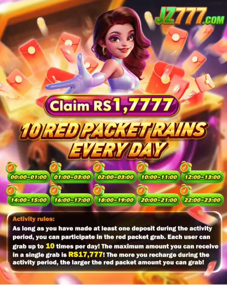 Claim Rs1,7777 bonus in JZ7777 Game.