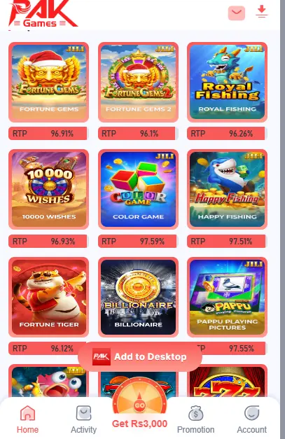 pak game download apk