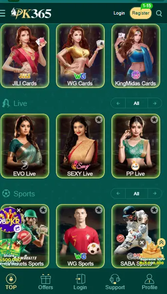 pk365 game app download free