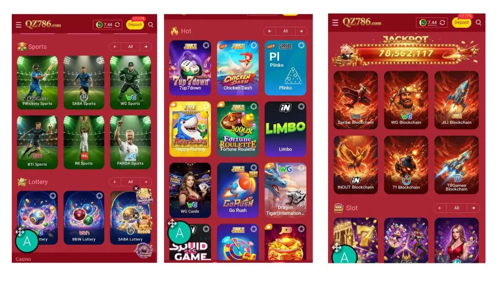 qz786 game real game