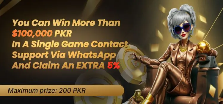 You can win more than 100,000 pkr.