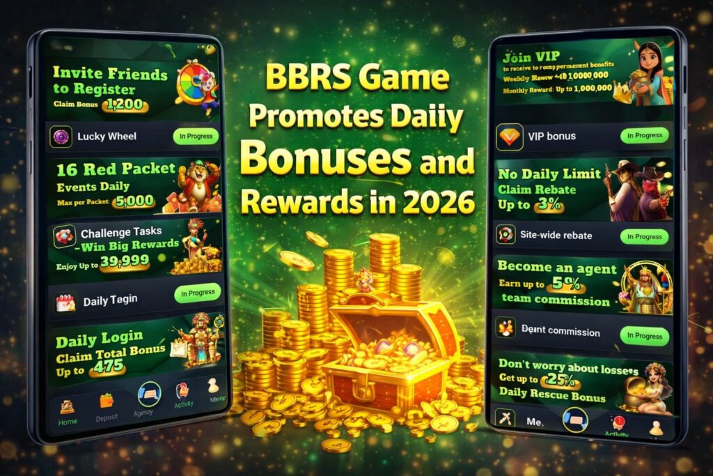 BBRS Game Users can earn extra rewards by inviting friends. 