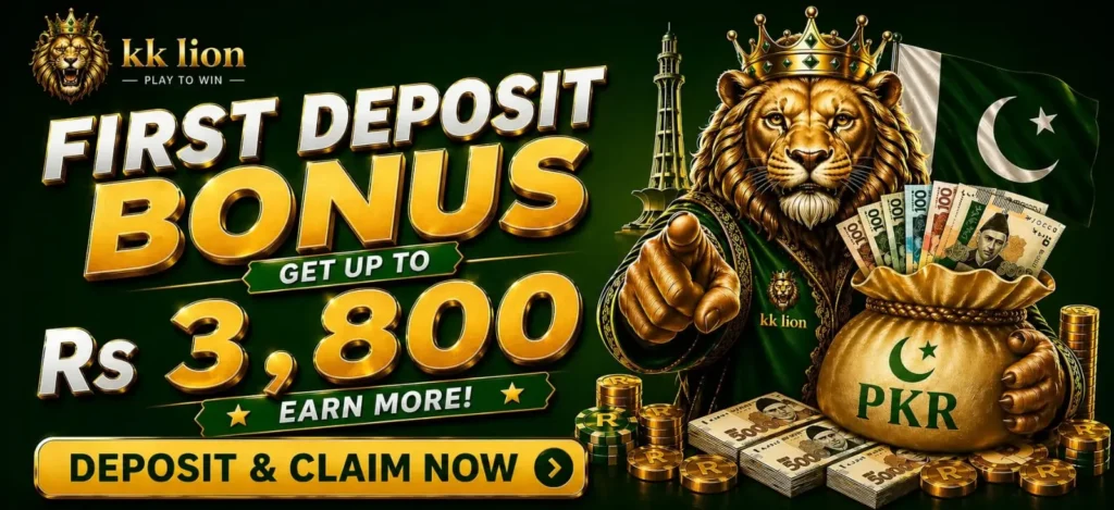 KK Lion Game First Deposit Bonuses System.