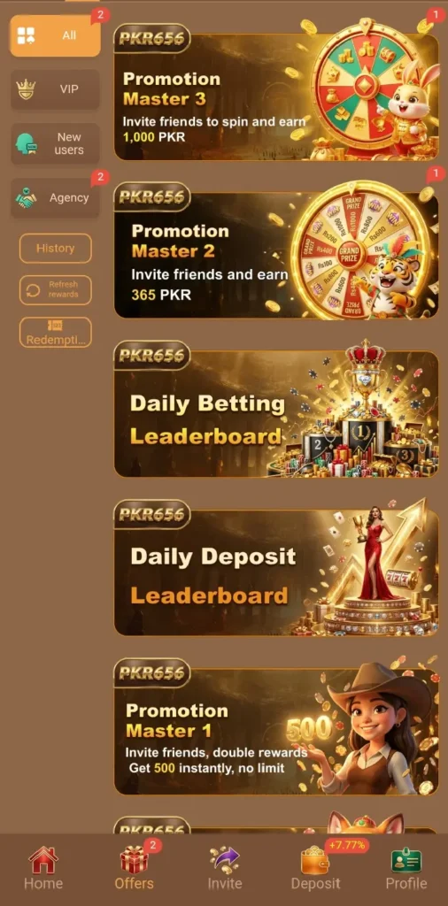 PKR656 Game Promotes Real Rewards.