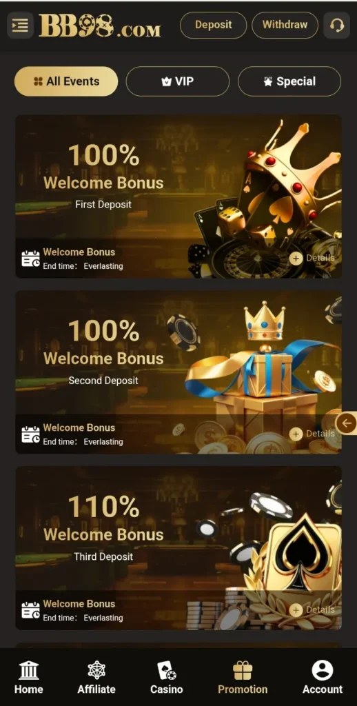 BB98 Game new bonuses app in Pakistan.