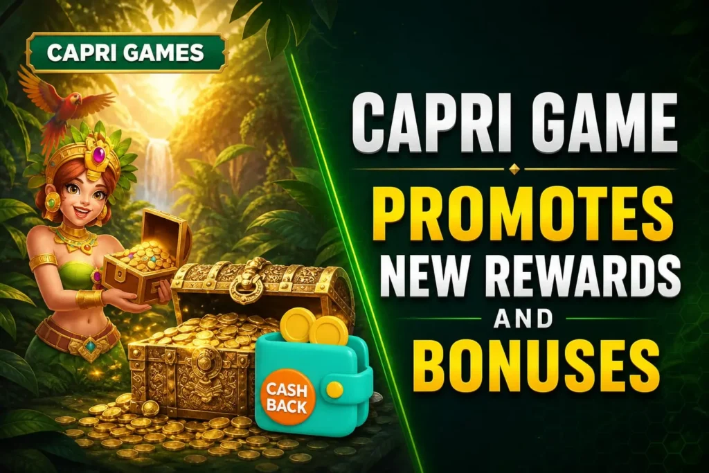 Capri Game promotes real money.