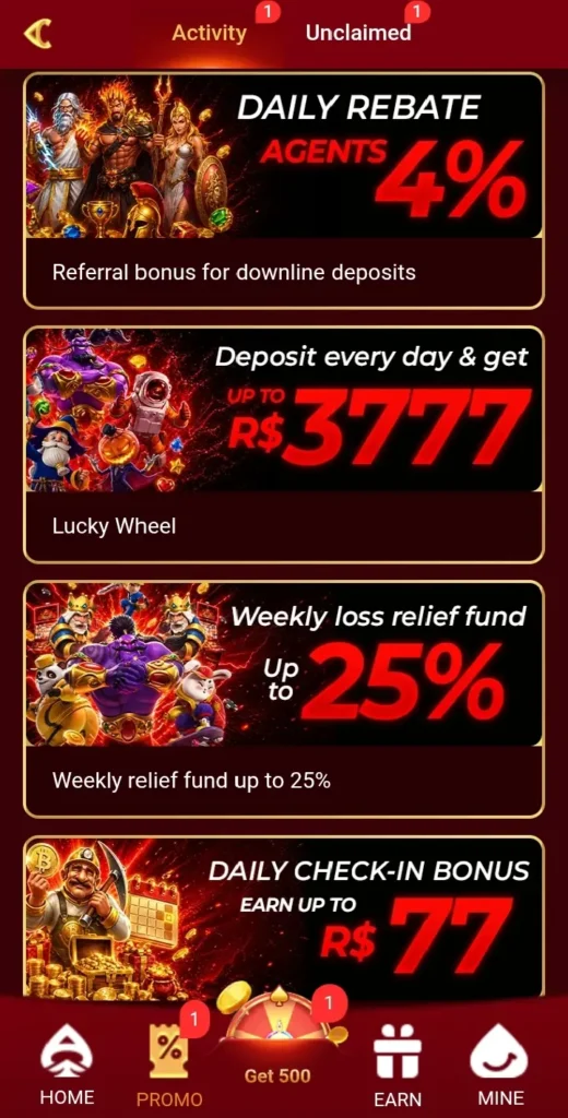 EK77 gameplay includes multiple earning opportunities through its game system.
