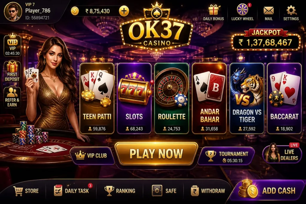 Ok37 Game Download new earning app.