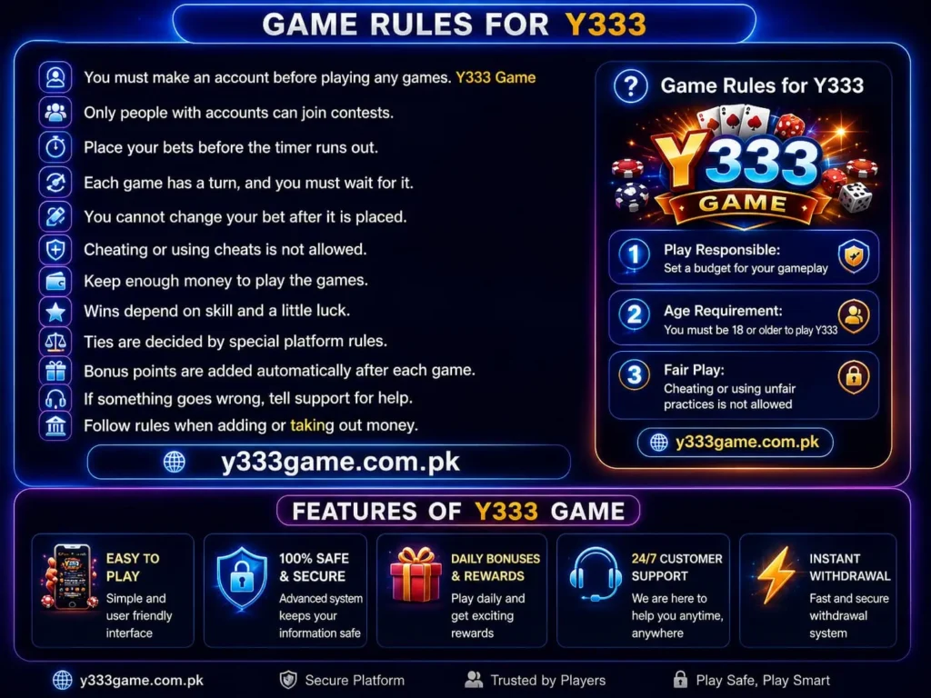 Y333 Game Download apk.