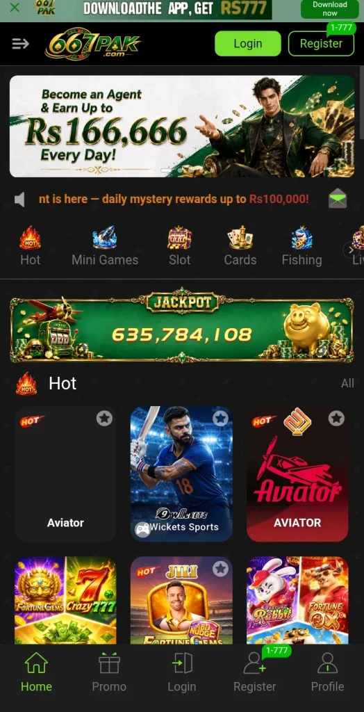 667 PAK Game new earning app in pakistan.