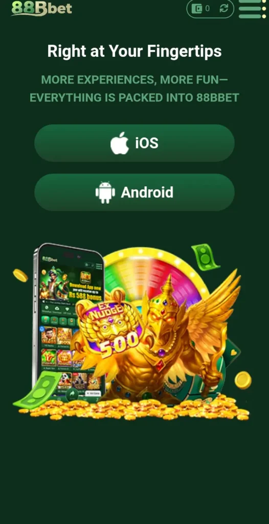 88BBet Game interface screenshot image.
